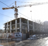 Ход строительства дома 6 в ЖК Альфа дом на Оборонщиков -