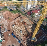 Ход строительства дома 12.2 в ЖК Курчатова -