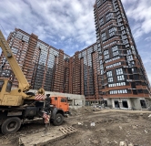 Ход строительства дома Литер 1 в ЖК Рекорд 2 -