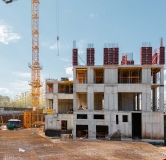 Ход строительства дома 1 в ЖК 8 Nebo -