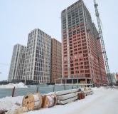 Ход строительства дома 6 в ЖК Открытие -