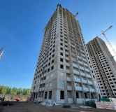 Ход строительства дома литер 2 в ЖК Паруса -