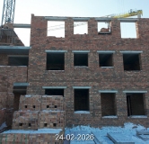 Ход строительства дома 25 в ЖК Цветы Башкирии -