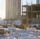 Ход строительства дома 10/1, секция 6,7 в ЖК Ясный Берег -