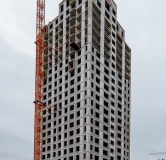 Ход строительства дома № 1441 (ГП-1) в ЖК Мятный -