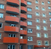 Ход строительства дома 7 (1-2) в ЖД По ул. Саянская -