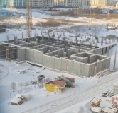 Ход строительства дома 4 в ЖК Речной квартал -