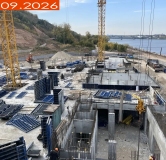 Ход строительства дома № 4.1 в ЖК Фордевинд -