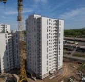 Ход строительства дома № 1 в ЖК По ул. Норильская -