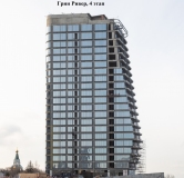 Ход строительства дома № 4 Башня в ЖК Green River (Грин Ривер) -