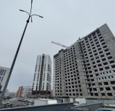 Ход строительства дома 2 в ЖК Рассвет -