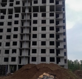 Ход строительства дома литер 1 в ЖК Паруса -