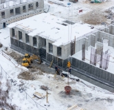 Ход строительства дома 1 в ЖК Береговой -