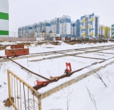 Ход строительства дома Позиция 38 в ЖК Озерки -