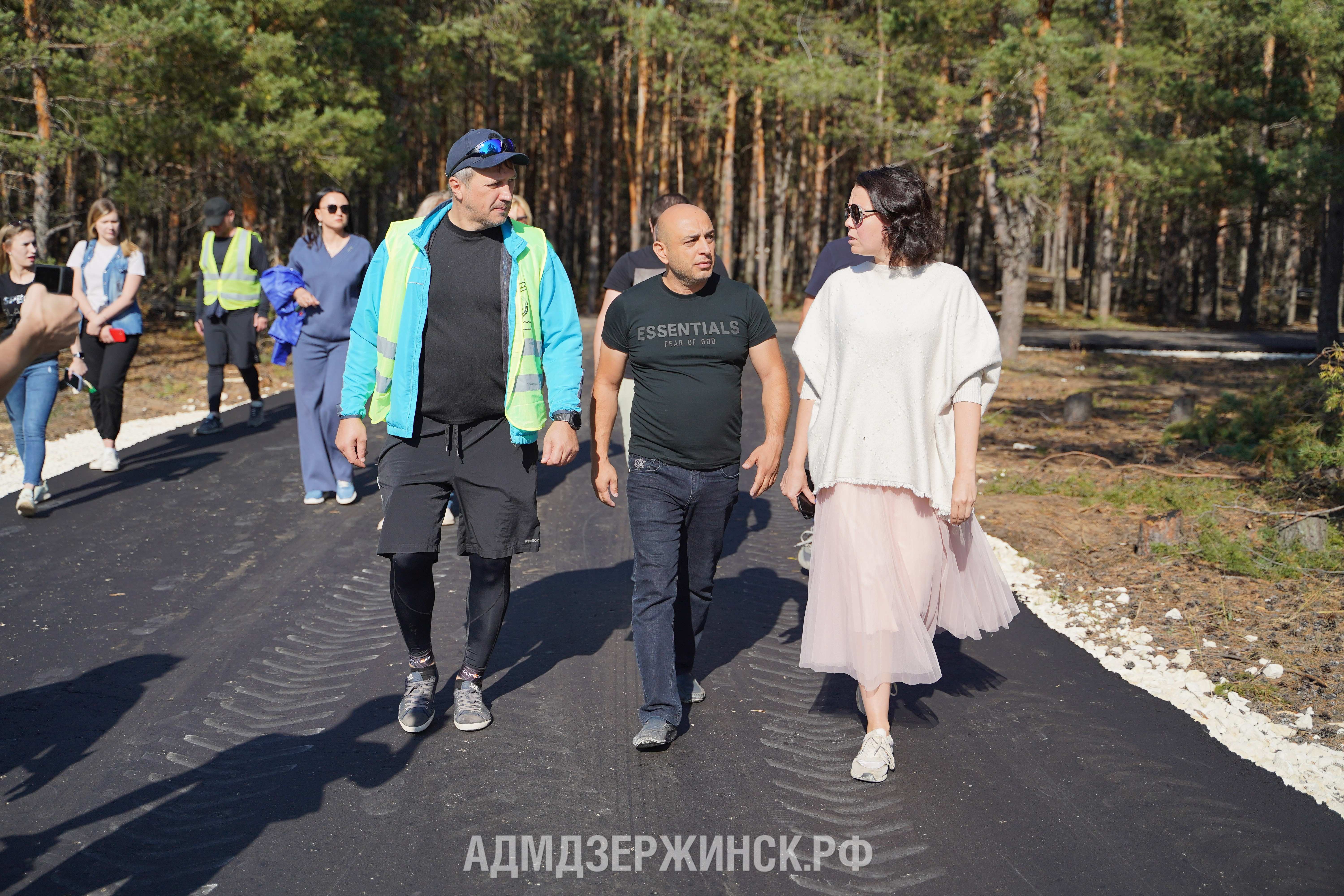 Лыжероллерную трассу на "Магнитной стрелке" в Дзержинске достроят в ноябре - фото 1