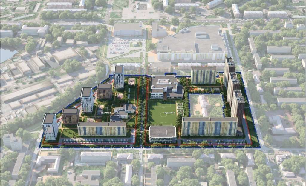 Строительство жилого квартала по КРТ в Ленинском районе начнется в 2024 году - фото 1