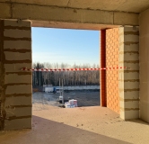 Ход строительства дома 112, 3 этап в ЖК Аксиома -