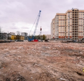 Ход строительства дома 1, корпус 1 в ЖК Аурум -