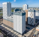 Ход строительства дома № 1 в Прогресс-кварталы Перемены -