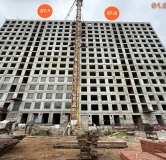 Ход строительства дома 37 в ЖК Авиатор (Авиатоr) -