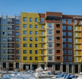 Ход строительства дома 4 в ЖК Камаполис -