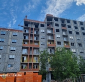 Ход строительства дома 6 в ЖК По ул. Красных Командиров -