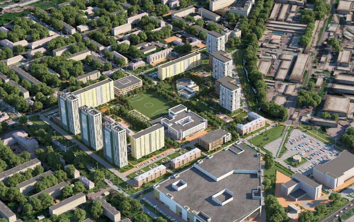Два квартала из 10 высотных домов построят  на улице Самочкина в Нижнем  Новгороде 