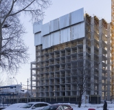 Ход строительства дома 1 в ЖК Страна.Энтузиастов -