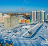 Ход строительства дома № 9-3 в ЖК Корабли -