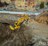 Ход строительства дома 1а в ЖК Темплин -