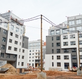 Ход строительства дома 4-2 в ЖК Лес -