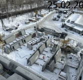 Ход строительства дома 2.1, 2 этап в ЖК Ильменский -