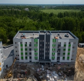 Ход строительства дома № 240 в ЖК Счастье -