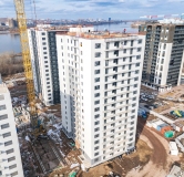 Ход строительства дома 7, строение 6 в ЖК КБС Берег -