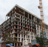 Ход строительства дома 5 в ЖК Дом на Советской -