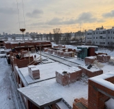 Ход строительства дома 4б в ЖК Причал -