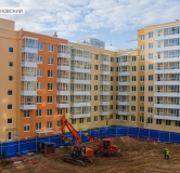 Ход строительства дома корпус 1.6.2 в ЖК Новоорловский -