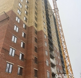 Ход строительства дома 13, литера В в ЖК Новая Высота -