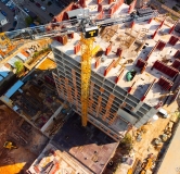 Ход строительства дома 1 в ЖК Grand Avenue -