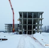 Ход строительства дома 2.1 в ЖК Рязанка Грин -