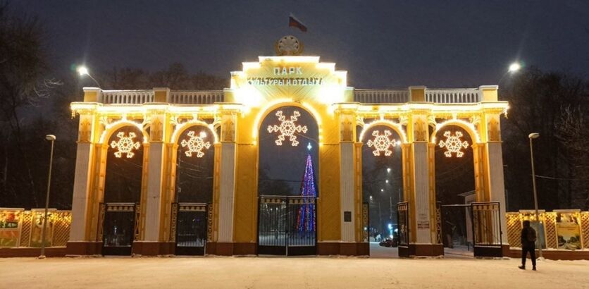 Нижегородские парки украсили к Новому году  - фото 1