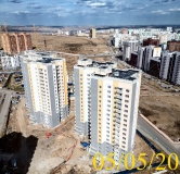 Ход строительства дома № 13 в Микрорайон Нанжуль-Солнечный -