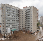 Ход строительства дома 26 в ЖК По ул. Белозерская -