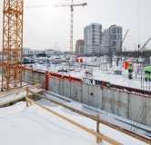 Ход строительства дома 10, корпус 3 в ЖК Остров-сад -