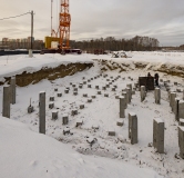 Ход строительства дома 30 в ЖК Околица -