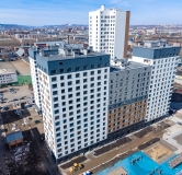 Ход строительства дома № 1 в Прогресс-кварталы Перемены -