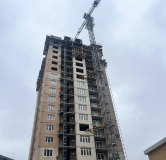 Ход строительства дома № 95В, 2 этап в ЖК На Ленина -