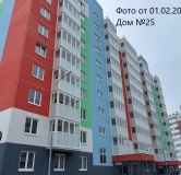 Ход строительства дома № 25 в ЖК Корабли -