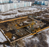 Ход строительства дома 1 в ЖК Акварельный 4.0 -