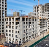 Ход строительства дома № 20, корпус 3 (F) в ЖК Отличие -